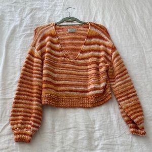 Urban outfitters orange sweater
